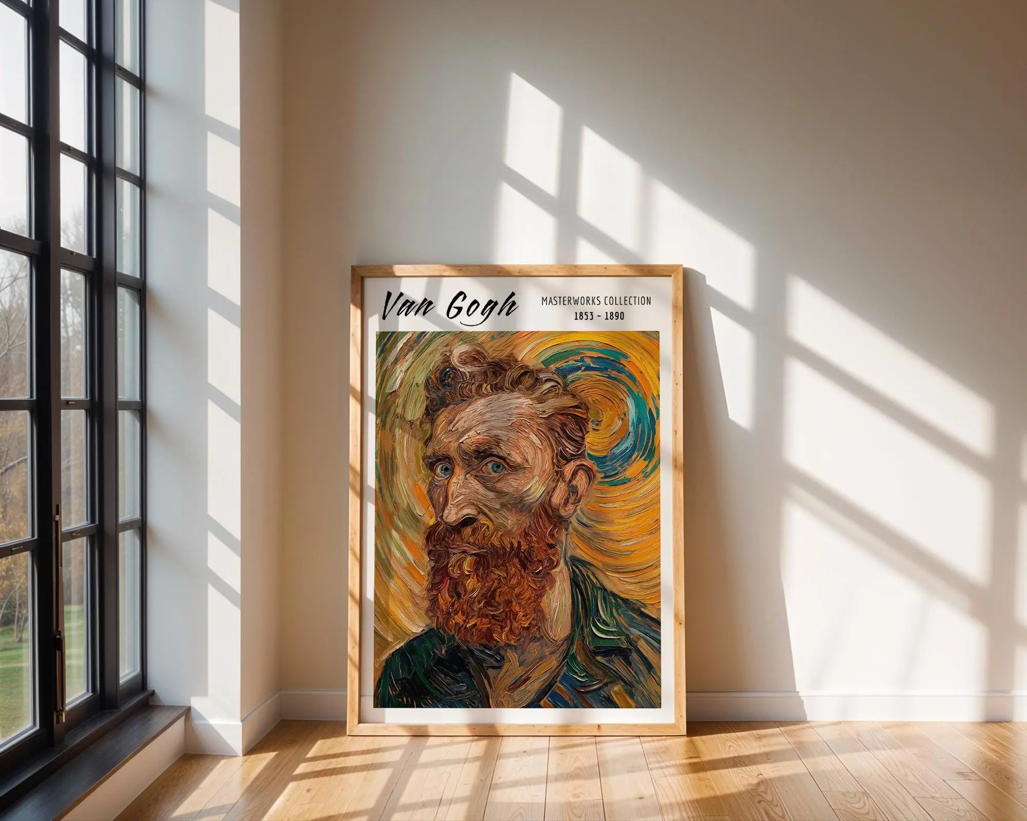 Van Gogh Print | Portrait  | Impressionist Oil Painting Wall Art wall art print, modern home decor, unframed artwork by Nomad & Nest