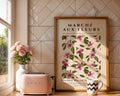Marché aux Fleurs Botanical Print | Vintage Parisian Flower Market Art wall art print, modern home decor, unframed artwork by Nomad & Nest