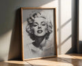 Modern Pop Art | Marilyn Monroe Portrait Print | Glamorous Hollywood Icon, Retro Decor wall art print, modern home decor, unframed artwork by Nomad & Nest