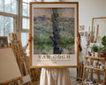 Van Gogh Print | Arles Orchard  - Vintage Impressionist Landscape wall art print, modern home decor, unframed artwork by Nomad & Nest