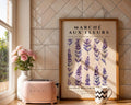 Lavender Watercolor Botanical Print | French Country Decor wall art print, modern home decor, unframed artwork by Nomad & Nest