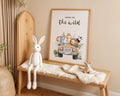 Playroom Ideas | Welcome Into The Wild Nursery Wall Art | Safari Baby Print wall art print, modern home decor, unframed artwork by Nomad & Nest