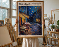 Van Gogh Print | Café Terrace at Night  | Vintage Expressionist Wall Art wall art print, modern home decor, unframed artwork by Nomad & Nest
