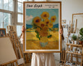 Van Gogh Print | Sunflowers  – Vintage Botanical Wall Art wall art print, modern home decor, unframed artwork by Nomad & Nest