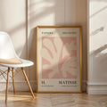 Henri Matisse Print | Cut-Out Poster | Pale Coral Botanical, Minimalist Wall Art wall art print, modern home decor, unframed artwork by Nomad & Nest