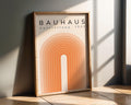 Bauhaus Poster Exhibition  | Orange Geometric Wall Art wall art print, modern home decor, unframed artwork by Nomad & Nest