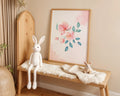 Playroom Ideas | Floral Nursery Wall Art | Soft Botanical Baby Decor wall art print, modern home decor, unframed artwork by Nomad & Nest