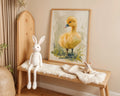 Playroom Ideas | Duckling Nursery Wall Art | Farm Animal Watercolour Print wall art print, modern home decor, unframed artwork by Nomad & Nest