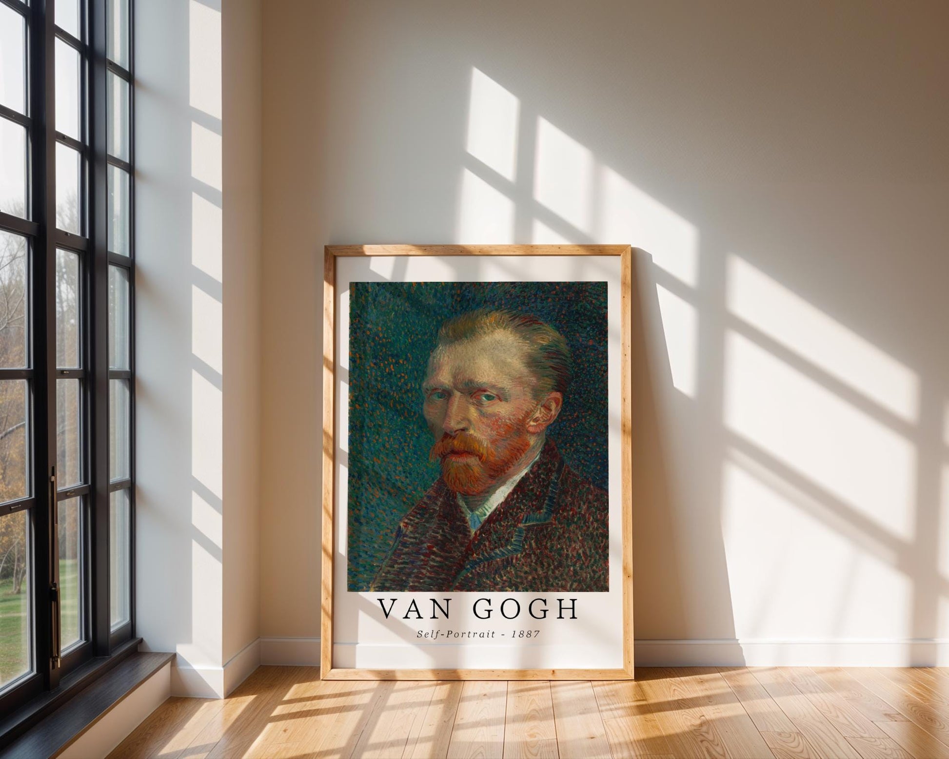 Van Gogh Print | Self Portrait  - Vintage Impressionist Wall Art wall art print, modern home decor, unframed artwork by Nomad & Nest