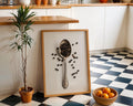 Black Pepper Vintage Spoon Print • Minimalist Kitchen Wall Art wall art print, modern home decor, unframed artwork by Nomad & Nest