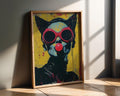 Modern Pop Art | Catwoman  Print | Bold Urban Graffiti  Decor wall art print, modern home decor, unframed artwork by Nomad & Nest