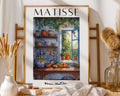 Henri Matisse Print | Inspired Kitchen Art  | Mediterranean Fruit, Open Window wall art print, modern home decor, unframed artwork by Nomad & Nest