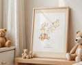 Playroom Ideas | Reading Bunny Nursery Print | Storybook Woodland Wall Art wall art print, modern home decor, unframed artwork by Nomad & Nest