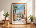 Johannesburg South Africa Art Print | Colorful Urban Travel Poster wall art print, modern home decor, unframed artwork by Nomad & Nest