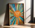 Modern Pop Art | Sunshine Butterfly Inspirational Quote  Print | Positive  Decor wall art print, modern home decor, unframed artwork by Nomad & Nest