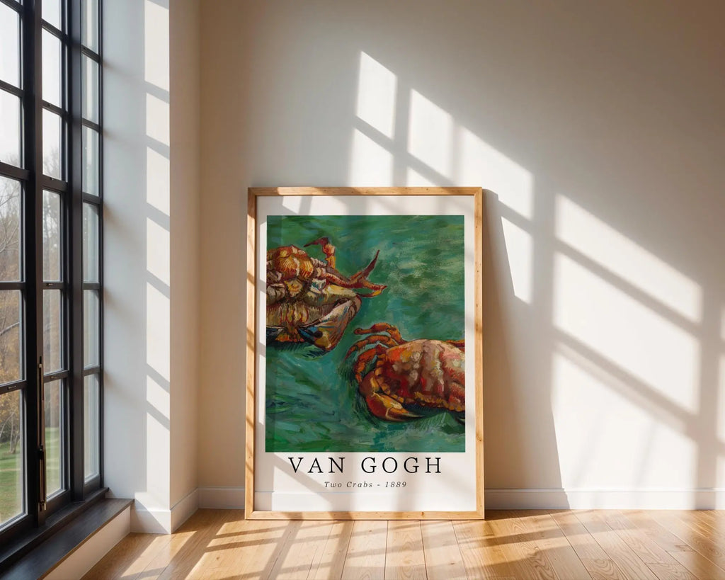 Van Gogh Print | Two Crabs  - Vintage Impressionist Coastal Art wall art print, modern home decor, unframed artwork by Nomad & Nest