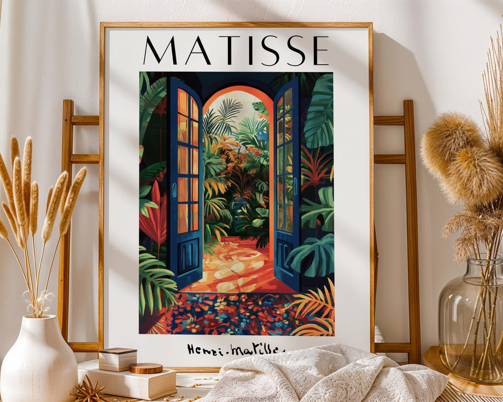 Henri Matisse Print | Inspired Jungle  | Exotic Botanical Wall Art wall art print, modern home decor, unframed artwork by Nomad & Nest