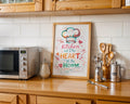 Kitchen Quote Art Print | Cozy Cooking Typography Poster wall art print, modern home decor, unframed artwork by Nomad & Nest
