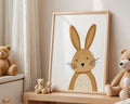 Playroom Ideas | Gentle Bunny Nursery Wall Art | Woodland Baby Room Print wall art print, modern home decor, unframed artwork by Nomad & Nest