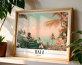 Bali Travel Poster | Tropical Beach Sunset Art Print wall art print, modern home decor, unframed artwork by Nomad & Nest