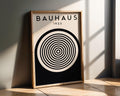 Bauhaus Poster Circle Art Print | Mid-Century Modern Geometric wall art print, modern home decor, unframed artwork by Nomad & Nest