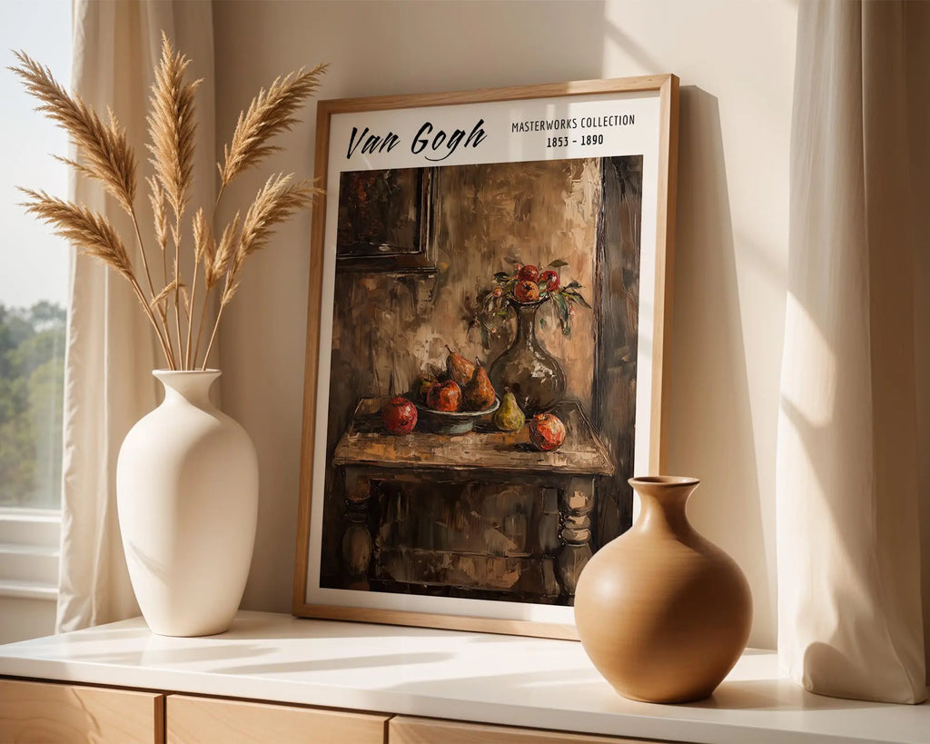 Van Gogh Print | Still Life  | Rustic Impressionist Kitchen Art wall art print, modern home decor, unframed artwork by Nomad & Nest