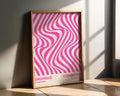 Bauhaus Poster Exhibition Art Print | Pink Geometric Abstract wall art print, modern home decor, unframed artwork by Nomad & Nest