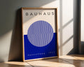 Bauhaus Poster Circle Art Print | Mid-Century Modern Geometric wall art print, modern home decor, unframed artwork by Nomad & Nest
