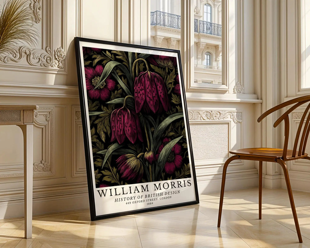 William Morris Print Floral  • Vintage Botanical Illustration wall art print, modern home decor, unframed artwork by Nomad & Nest