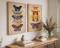 Butterfly & Moth Print Set | Vintage Entomology Wall Art wall art print, modern home decor, unframed artwork by Nomad & Nest
