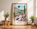 Palermo Italy Art Print | Mediterranean City Travel Poster wall art print, modern home decor, unframed artwork by Nomad & Nest