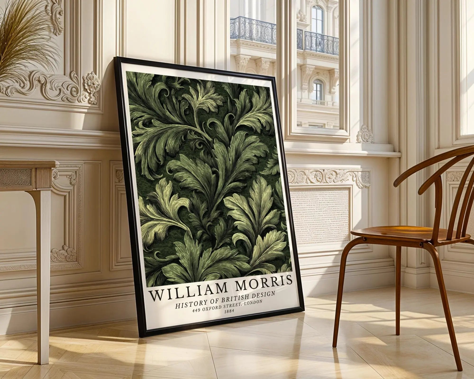 William Morris Print Botanical  • Vintage Arts & Crafts Foliage Poster wall art print, modern home decor, unframed artwork by Nomad & Nest