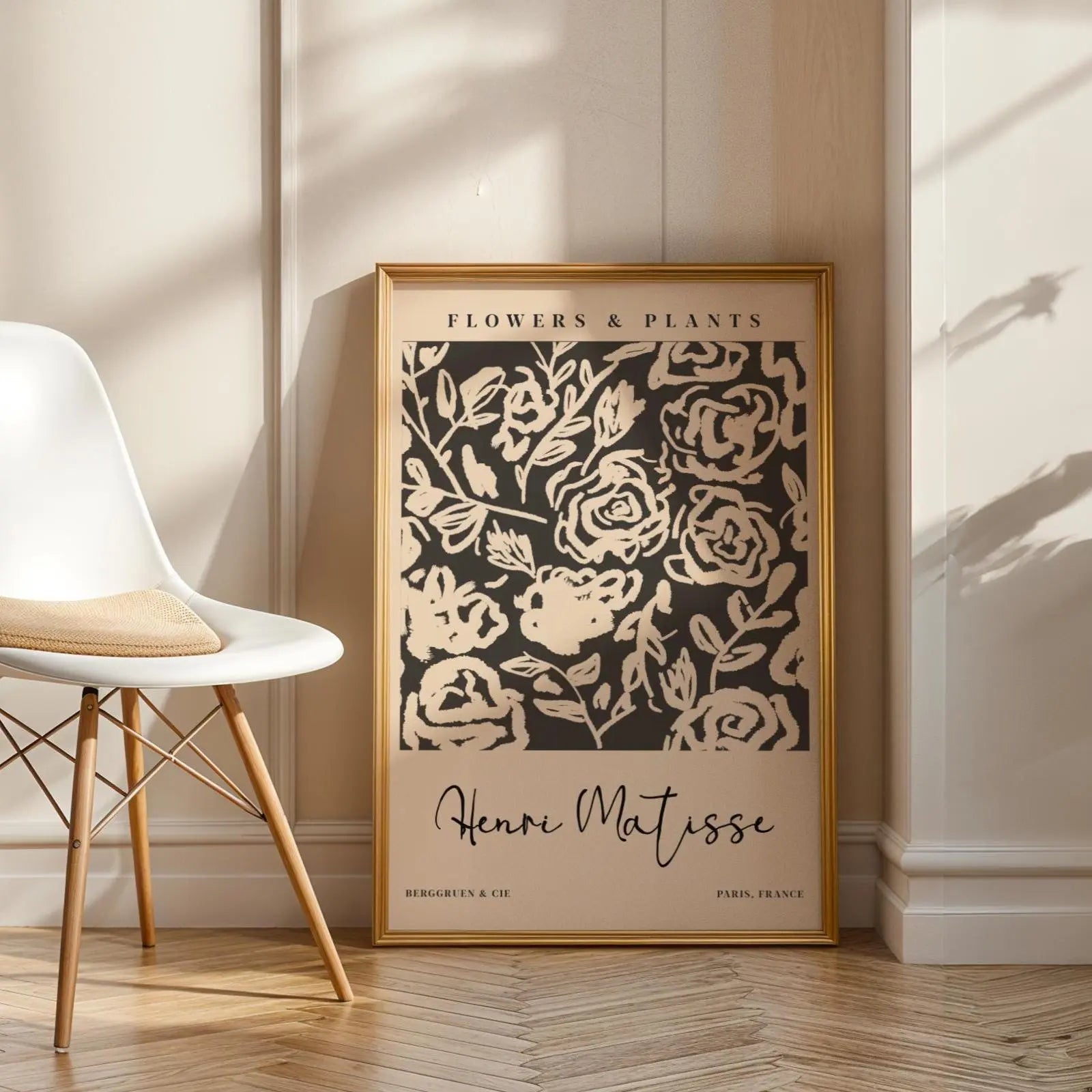 Henri Matisse Print | Floral  | Botanical Sketch, Modern Home Gallery Poster wall art print, modern home decor, unframed artwork by Nomad & Nest