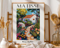 Henri Matisse Print | Inspired  | Mediterranean Garden Scene, Boho Home Decor wall art print, modern home decor, unframed artwork by Nomad & Nest