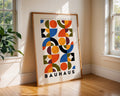 Bauhaus Poster Geometric Print | Mid Century Modern Art wall art print, modern home decor, unframed artwork by Nomad & Nest
