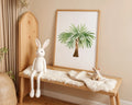 Playroom Ideas | Watercolour Palm Tree Nursery Wall Art Jungle Decor Print wall art print, modern home decor, unframed artwork by Nomad & Nest