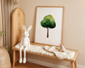 Playroom Ideas | Forest Tree Nursery Wall Art Woodland Nature Print wall art print, modern home decor, unframed artwork by Nomad & Nest