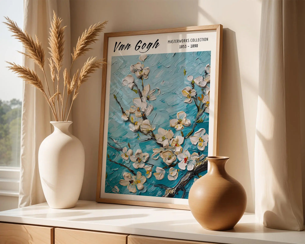Van Gogh Print | Almond Blossom  | Floral Impressionist Wall Art wall art print, modern home decor, unframed artwork by Nomad & Nest