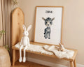 Playroom Ideas | Zebra Nursery Wall Art | Safari Animal Baby Print wall art print, modern home decor, unframed artwork by Nomad & Nest