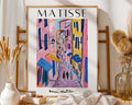 Henri Matisse Print | Inspired Travel Poster | Colorful Mediterranean Street Art wall art print, modern home decor, unframed artwork by Nomad & Nest
