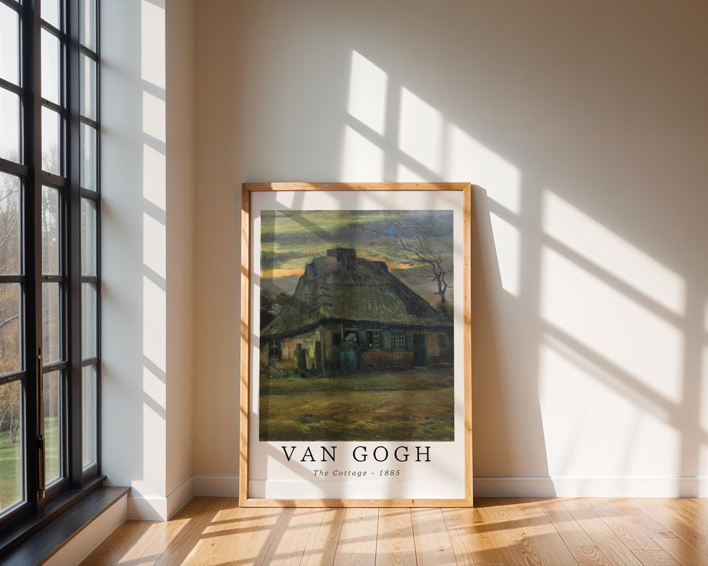 Van Gogh Print | The Cottage  - Vintage Impressionist Art wall art print, modern home decor, unframed artwork by Nomad & Nest