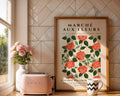 Red Rose Botanical Print | Vintage Paris Floral Art wall art print, modern home decor, unframed artwork by Nomad & Nest