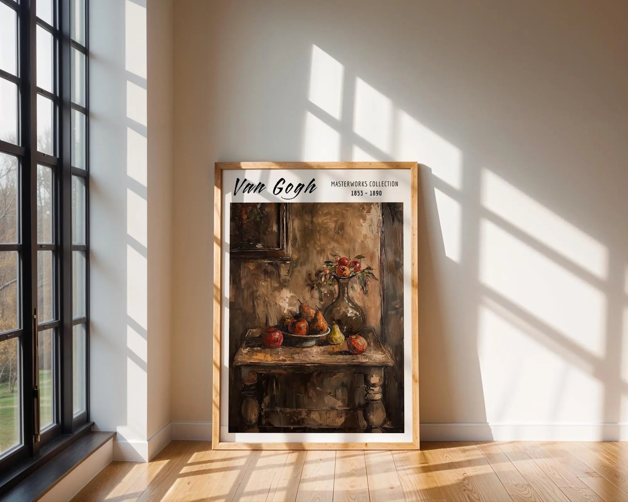 Van Gogh Print | Still Life  | Rustic Impressionist Kitchen Art wall art print, modern home decor, unframed artwork by Nomad & Nest