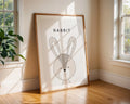 Rabbit Nursery Art Print | Scandinavian Kids Room Decor wall art print, modern home decor, unframed artwork by Nomad & Nest