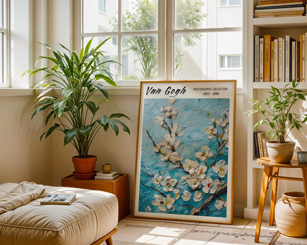 Van Gogh Print | Almond Blossom  | Floral Impressionist Wall Art wall art print, modern home decor, unframed artwork by Nomad & Nest