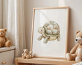 Playroom Ideas | Tortoise Nursery Wall Art | Turtle Animal Baby Decor wall art print, modern home decor, unframed artwork by Nomad & Nest