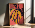 Modern Pop Art | Banana  Print | Retro Kitchen  Decor wall art print, modern home decor, unframed artwork by Nomad & Nest