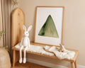 Playroom Ideas | Minimal Green Mountain Nursery Wall Art Adventure Decor wall art print, modern home decor, unframed artwork by Nomad & Nest