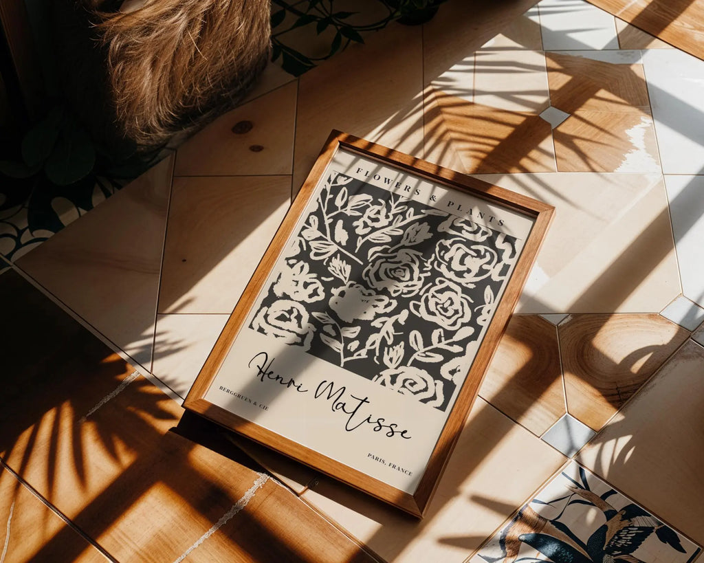 Henri Matisse Print | Floral  | Botanical Sketch, Modern Home Gallery Poster wall art print, modern home decor, unframed artwork by Nomad & Nest