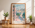 Dubrovnik Croatia Art Print | Colorful Mediterranean Coastal Wall Art wall art print, modern home decor, unframed artwork by Nomad & Nest
